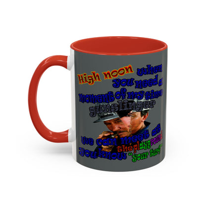 high noon - Accent Mug (dark grey)