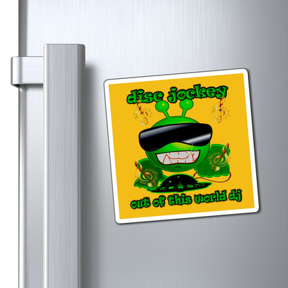 disc jockey - Magnets - (yellow)