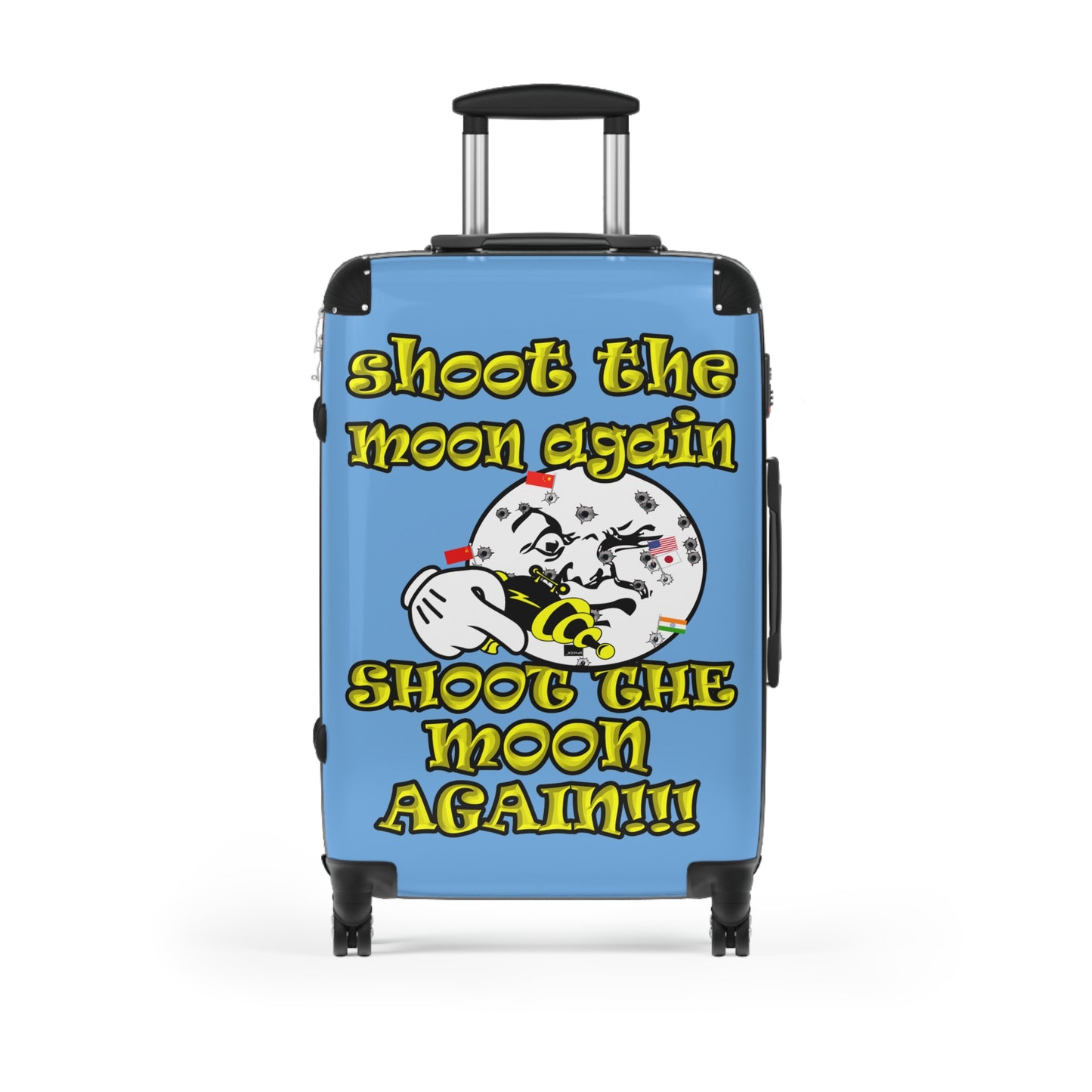 shoot the moon again - Suitcase (light blue)