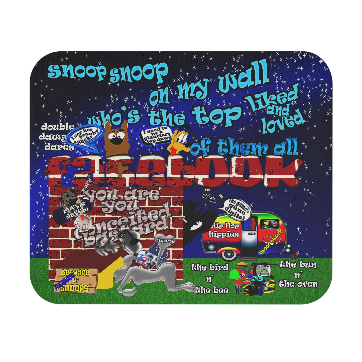 snoops - Mouse Pad (Rectangle)