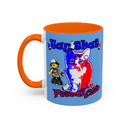 tag that - Accent Mug (light blue)