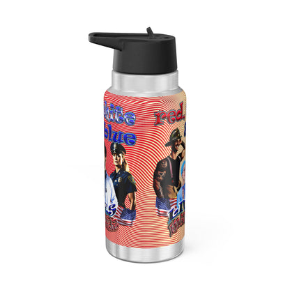 rw&b lives matter - Gator Tumbler, 32oz  (yellow-orange wave)