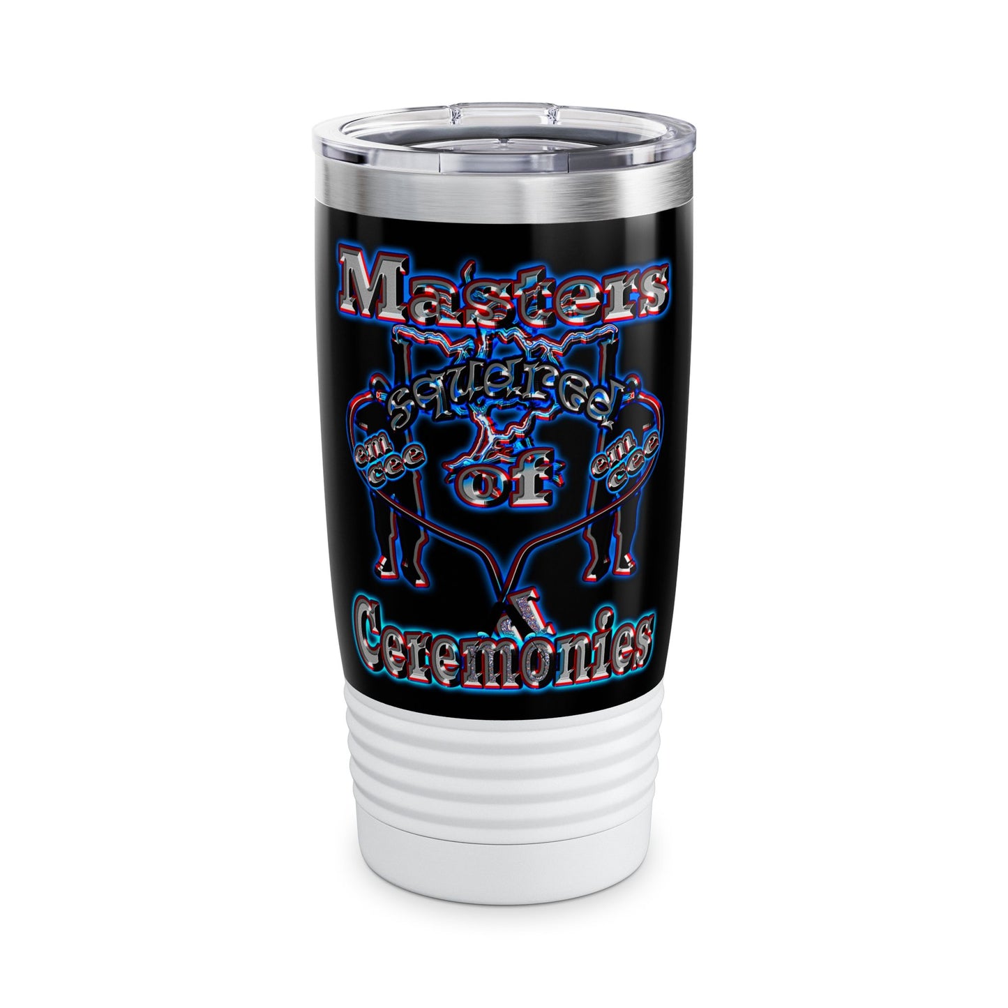 em cee squared - Ringneck Tumbler, 20oz (black)