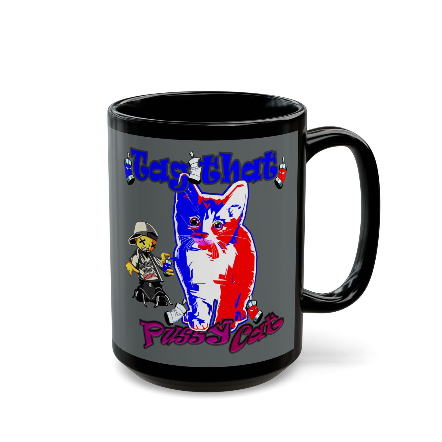 tag that - Black Mug (dark grey)