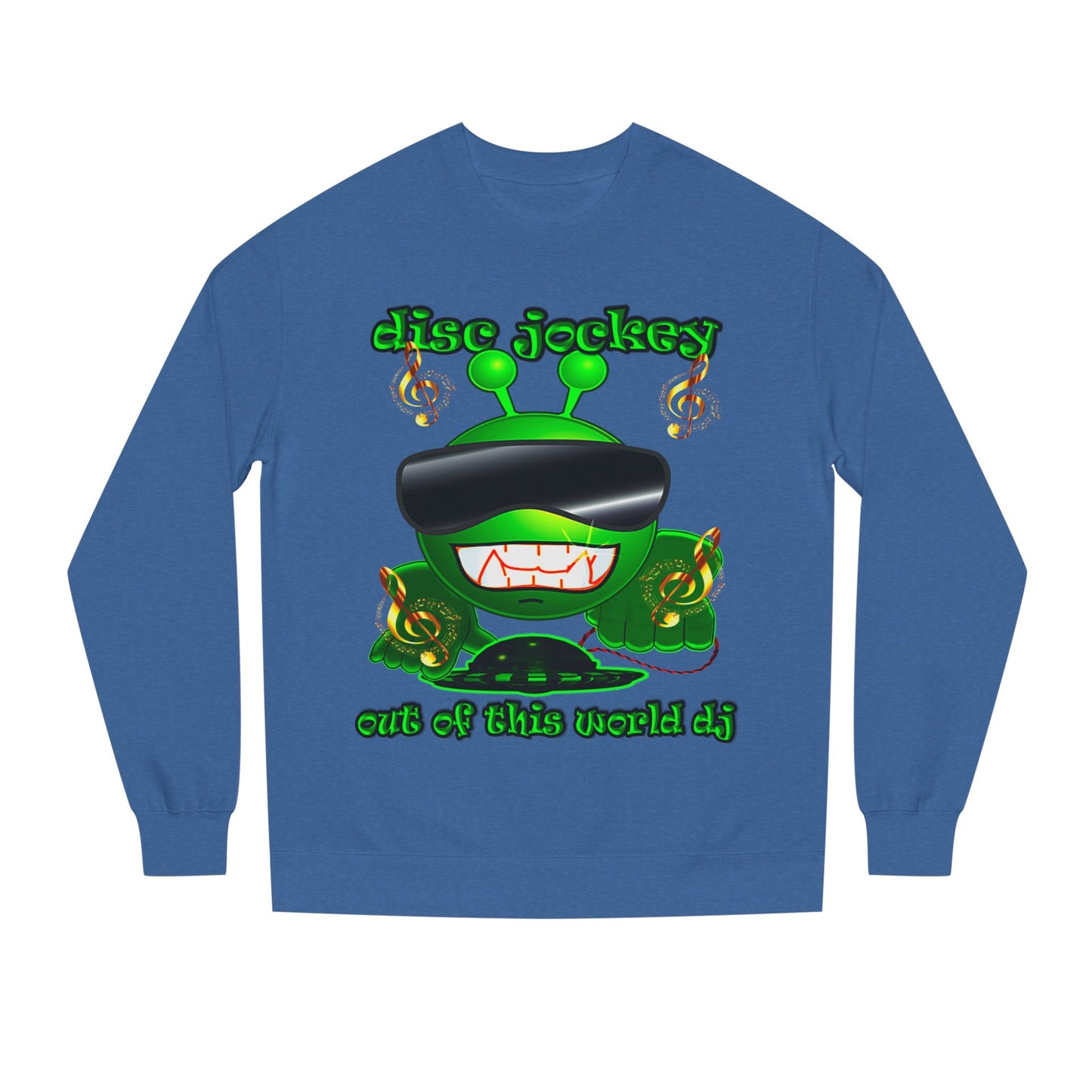 disc jockey - Unisex Crew Neck Sweatshirt