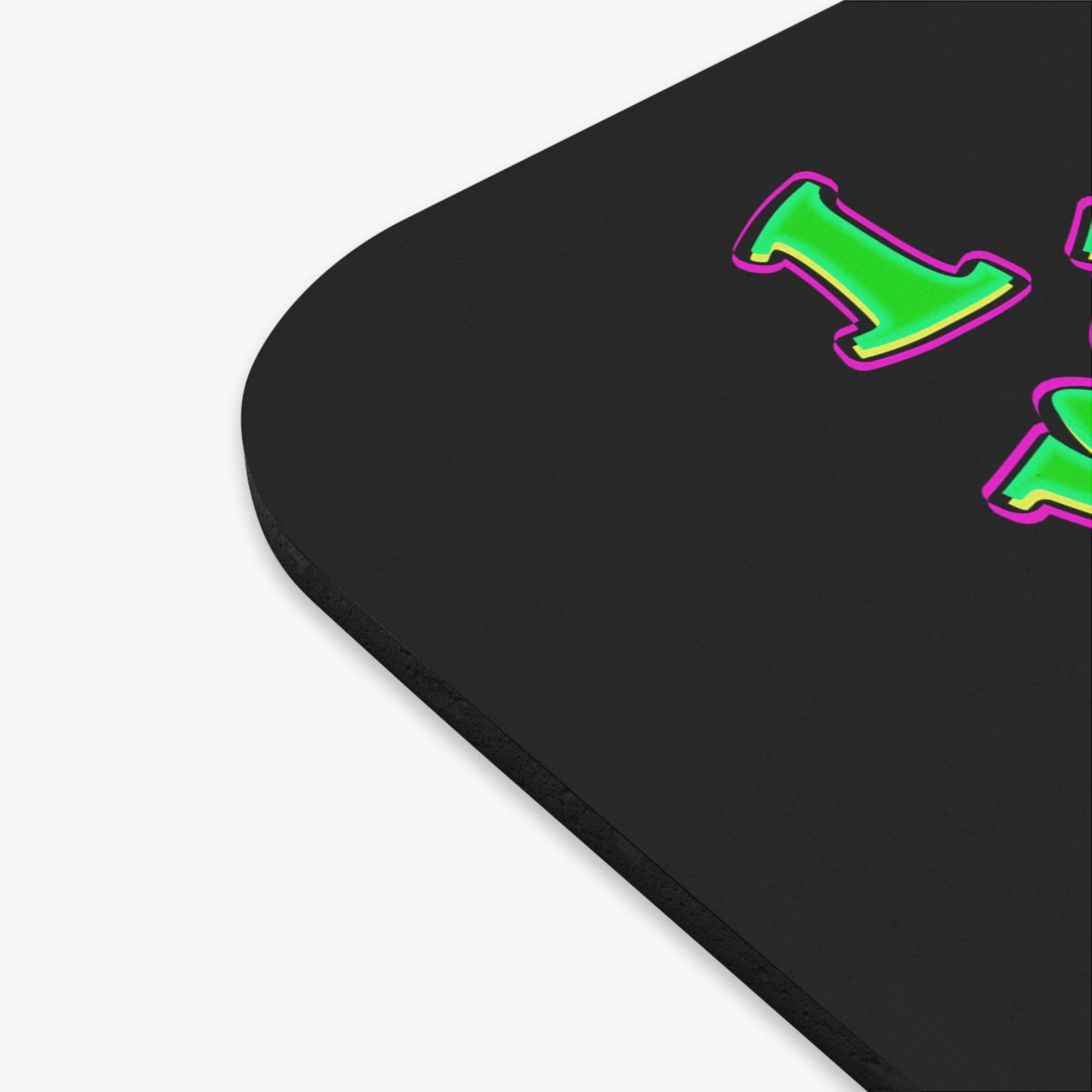 noticed you noticing - Mouse Pad (Rectangle) (black)