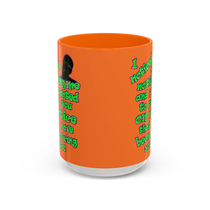 noticed you noticing - Accent Mug (crusta)