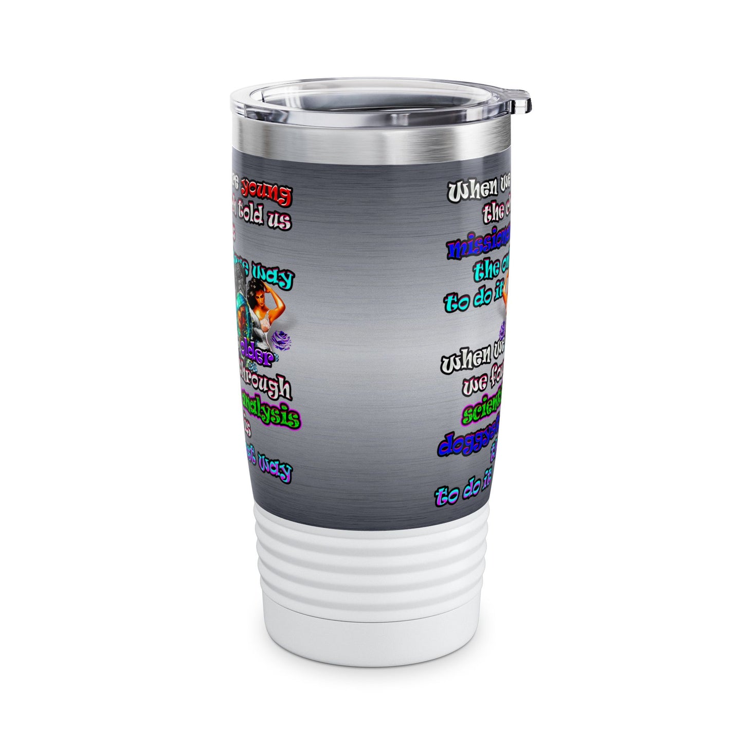 doggystyle - Ringneck Tumbler, 20oz (brushed nickel)