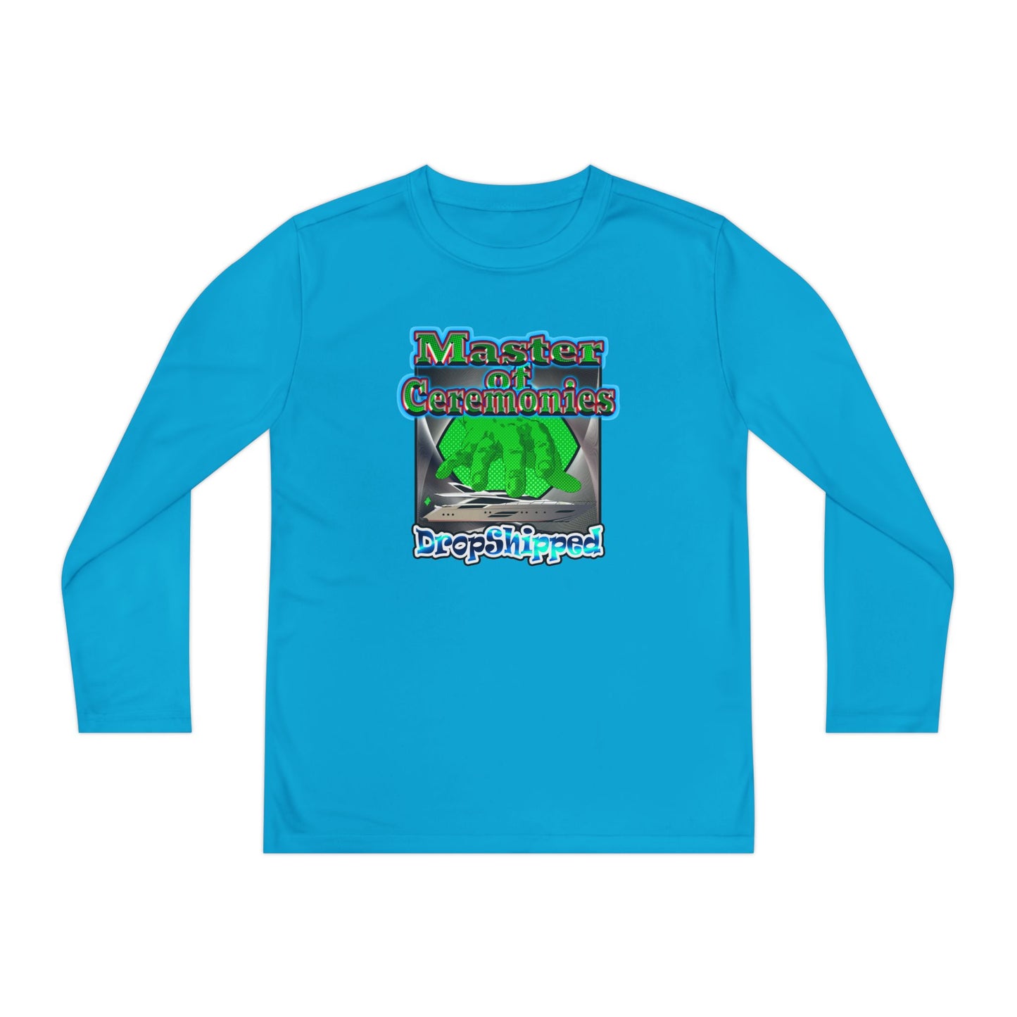 logo - Youth Long Sleeve Competitor Tee
