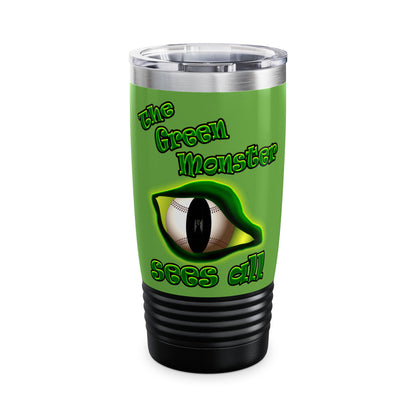 green monster - Ringneck Tumbler, 20oz (green)