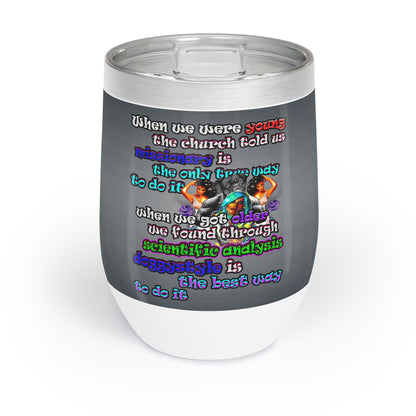 doggystyle - Chill Wine Tumbler (grey-light grey)