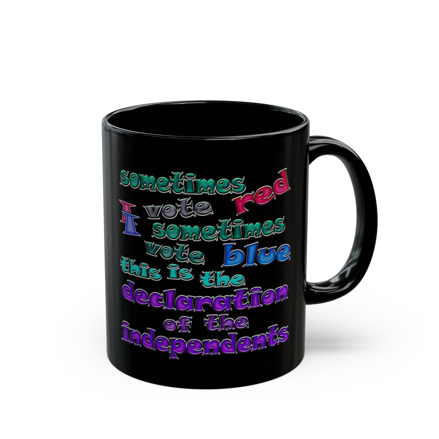 declaration of the independents - Black Mug (black)