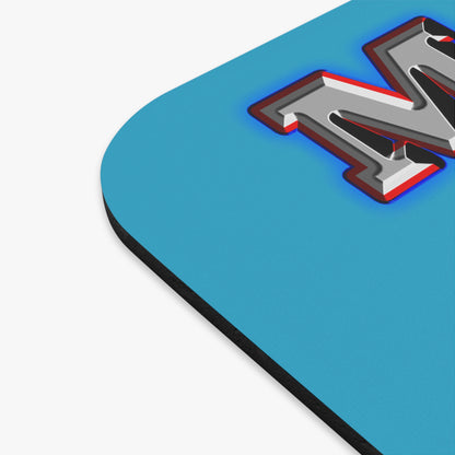 em cee squared - Mouse Pad (Rectangle) (turquoise)