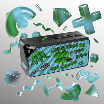 stick that in your pipe and smoke it - Jabba Bluetooth Speaker (faded blue)