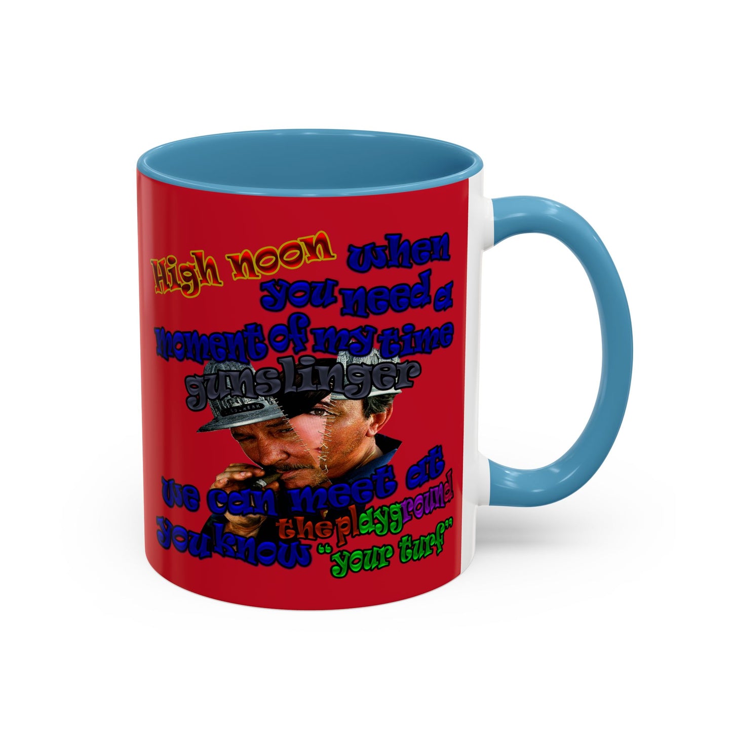 high noon - Accent Mug (dark red)