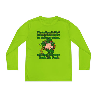turtle race - Youth Long Sleeve Competitor Tee