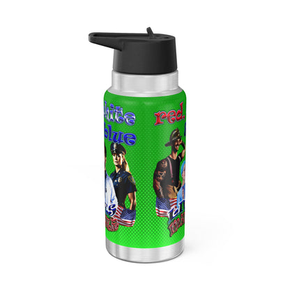 rw&b lives matter - Gator Tumbler, 32oz  (logo green)
