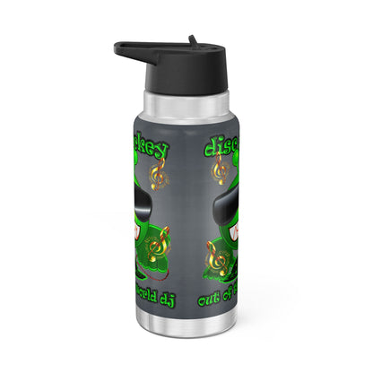 disc jockey - Gator Tumbler, 32oz (grey-light grey)