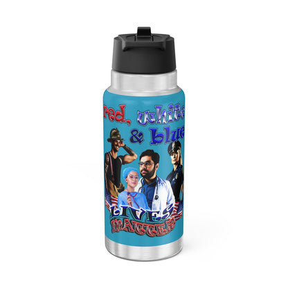 rw&b lives matter - Gator Tumbler, 32oz (turquoise)