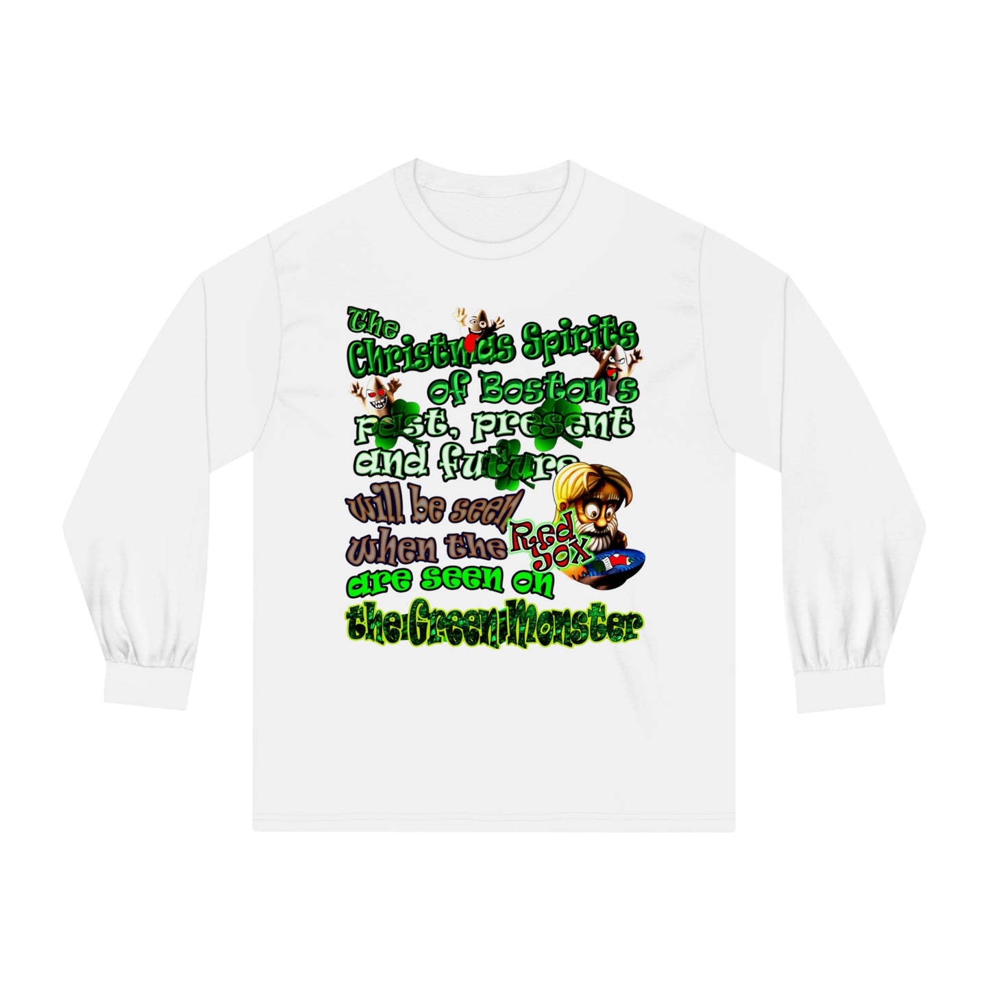 christmas spirits of boston - Unisex Classic Long Sleeve T-Shirt