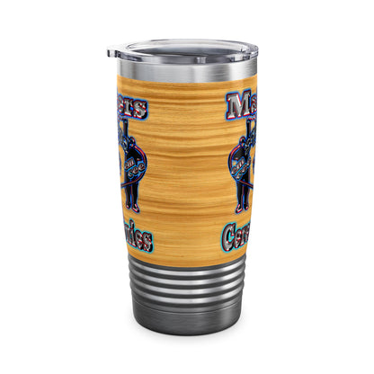 em cee squared - Ringneck Tumbler, 20oz (butterscotch wood finish)