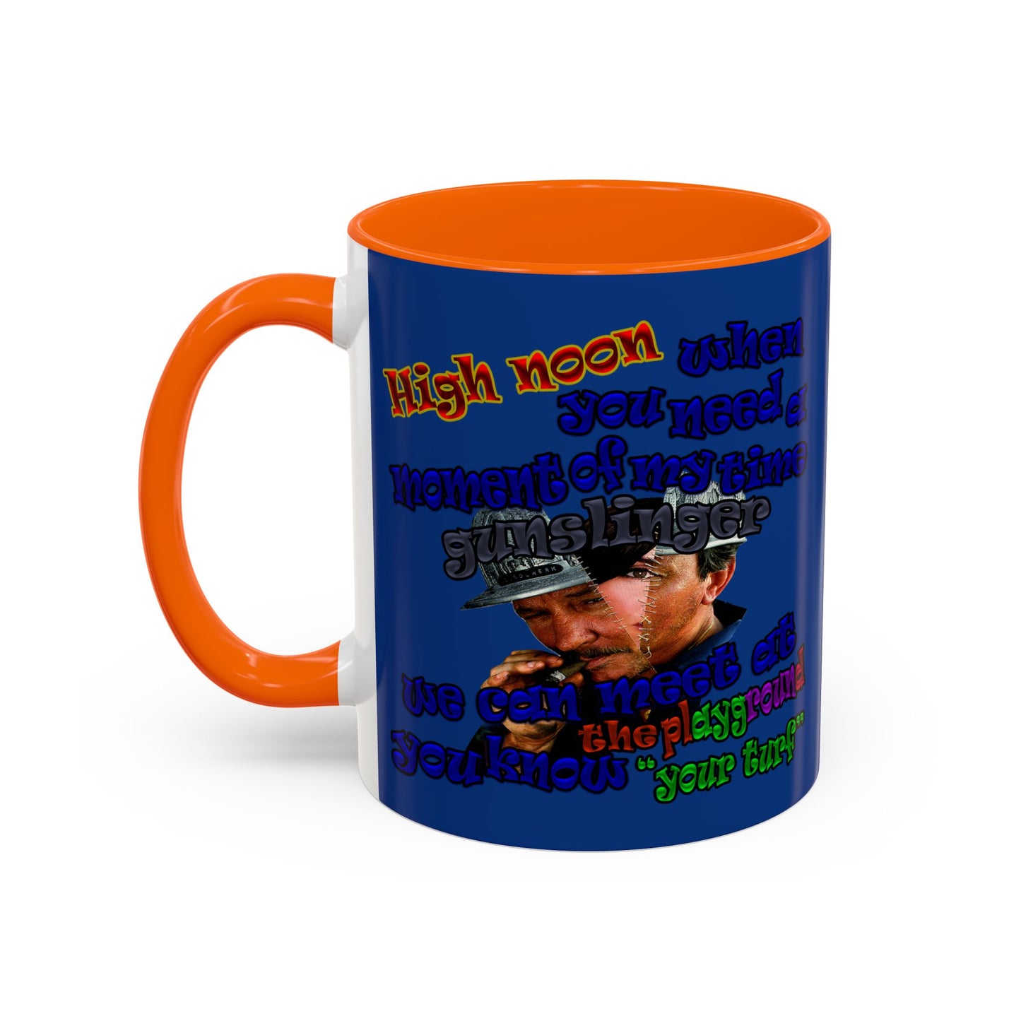 high noon - Accent Mug (dark blue)