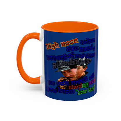 high noon - Accent Mug (dark blue)