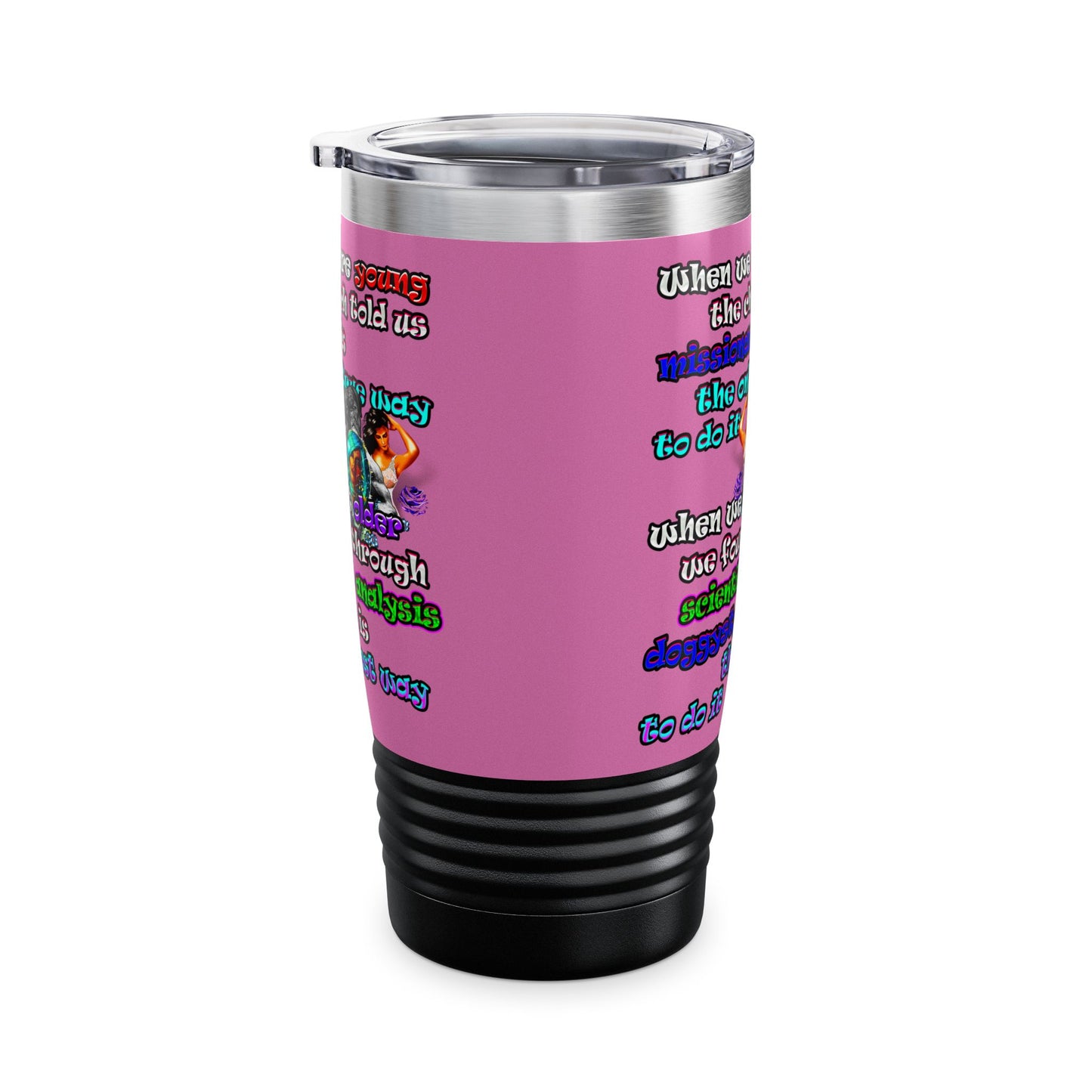 doggystyle - Ringneck Tumbler, 20oz (light pink)