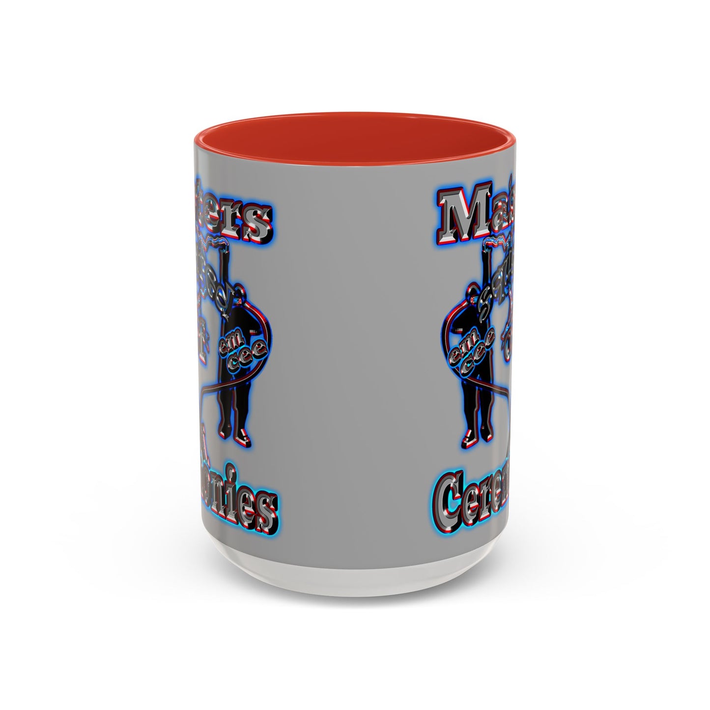 em cee squared - Accent Mug (light grey)