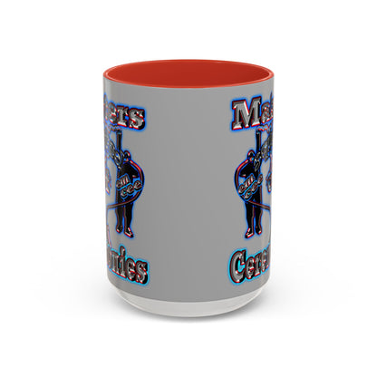 em cee squared - Accent Mug (light grey)
