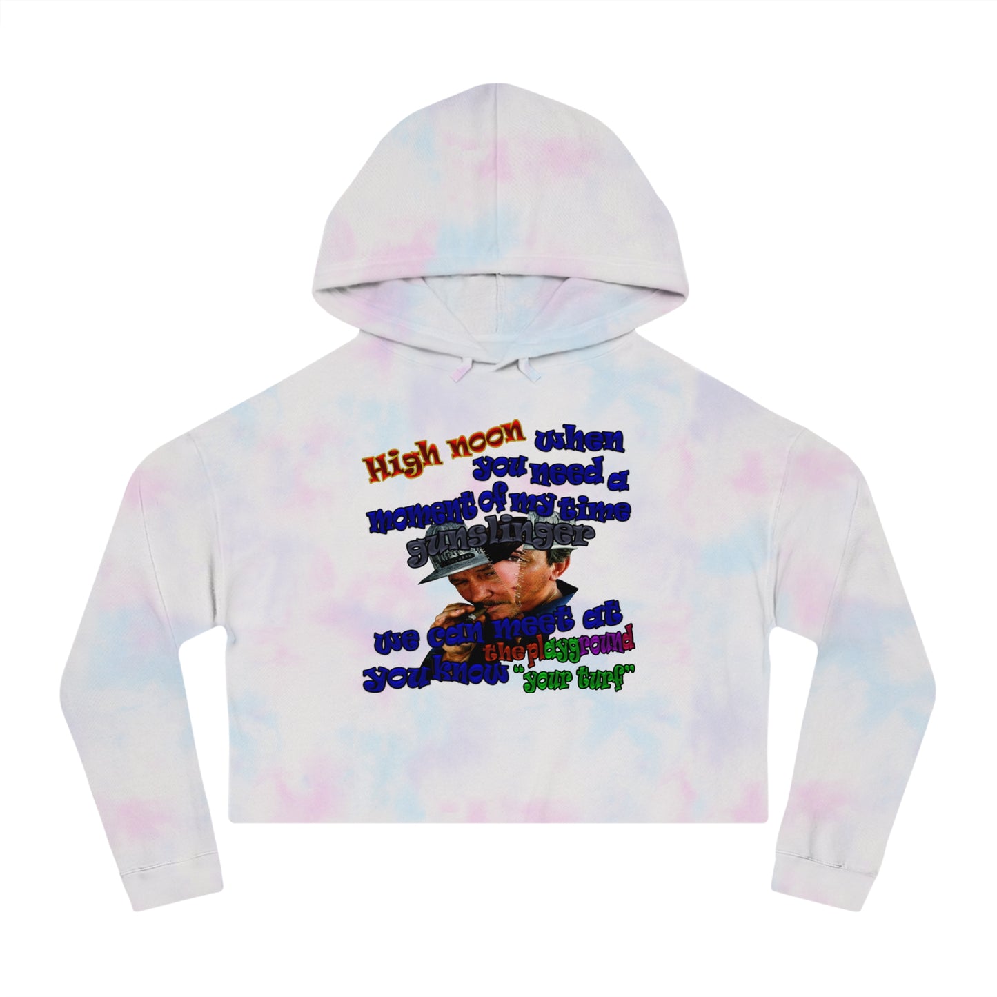 high noon - Women’s Cropped Hooded Sweatshirt