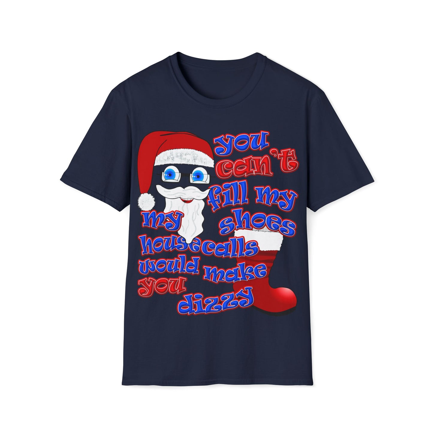 santa's shoes - Unisex Softstyle T-Shirt