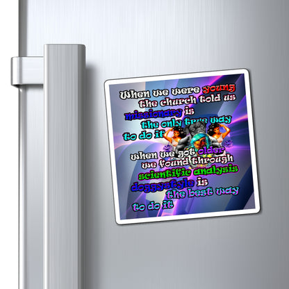 doggystyle - Magnets - (grey-pink wave)