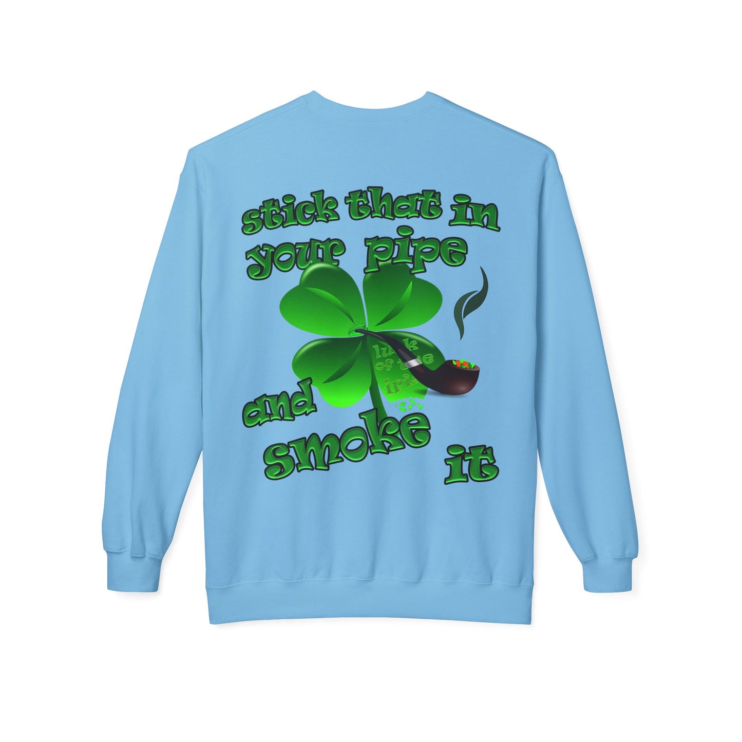 celtics logo - Unisex Midweight Softstyle Fleece Crewneck Sweatshirt
