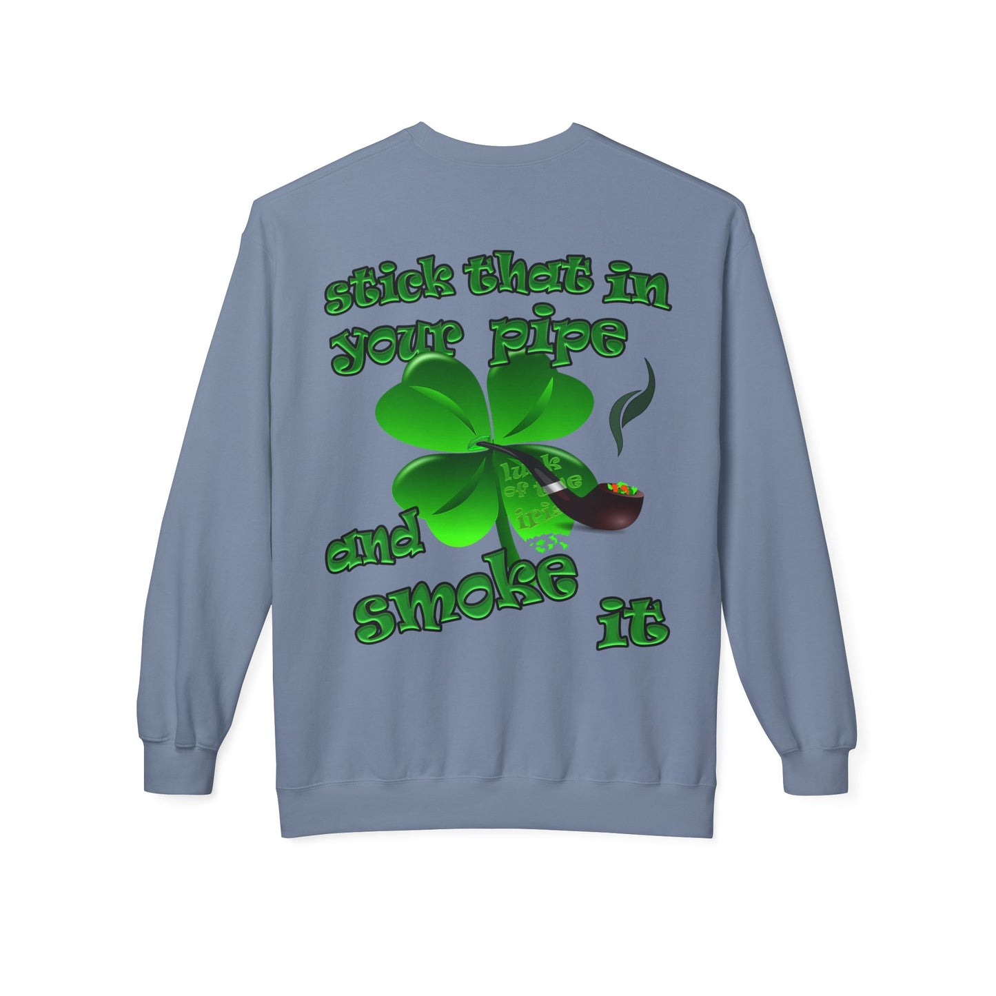 celtics logo - Unisex Midweight Softstyle Fleece Crewneck Sweatshirt
