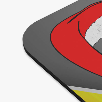 santa's shoes - Mouse Pad (Rectangle) (rainbow split)