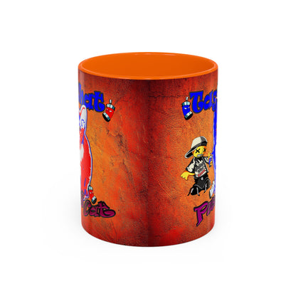 tag that - Accent Mug (burnt orange)