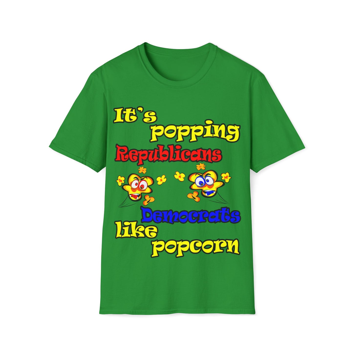 popping like popcorn - Unisex Softstyle T-Shirt