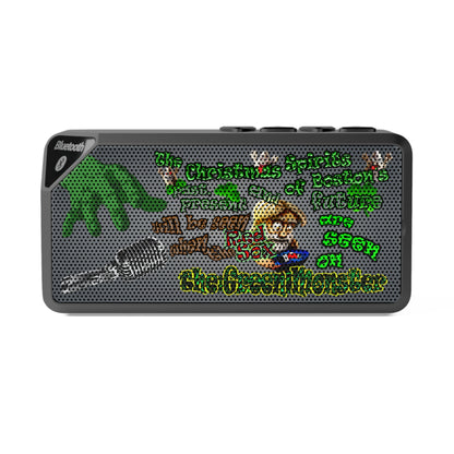 christmas spirits of boston - Jabba Bluetooth Speaker (grey-light grey)