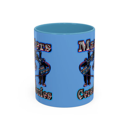 em cee squared - Accent Mug (light blue)