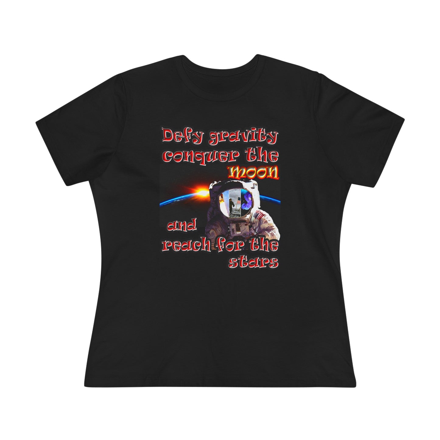 defy conquer reach - Women's Premium Tee