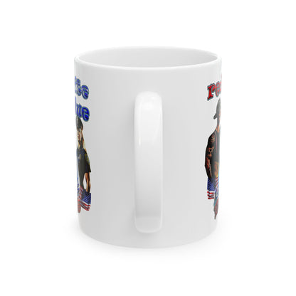 rw&b lives matter - White Mug (white)