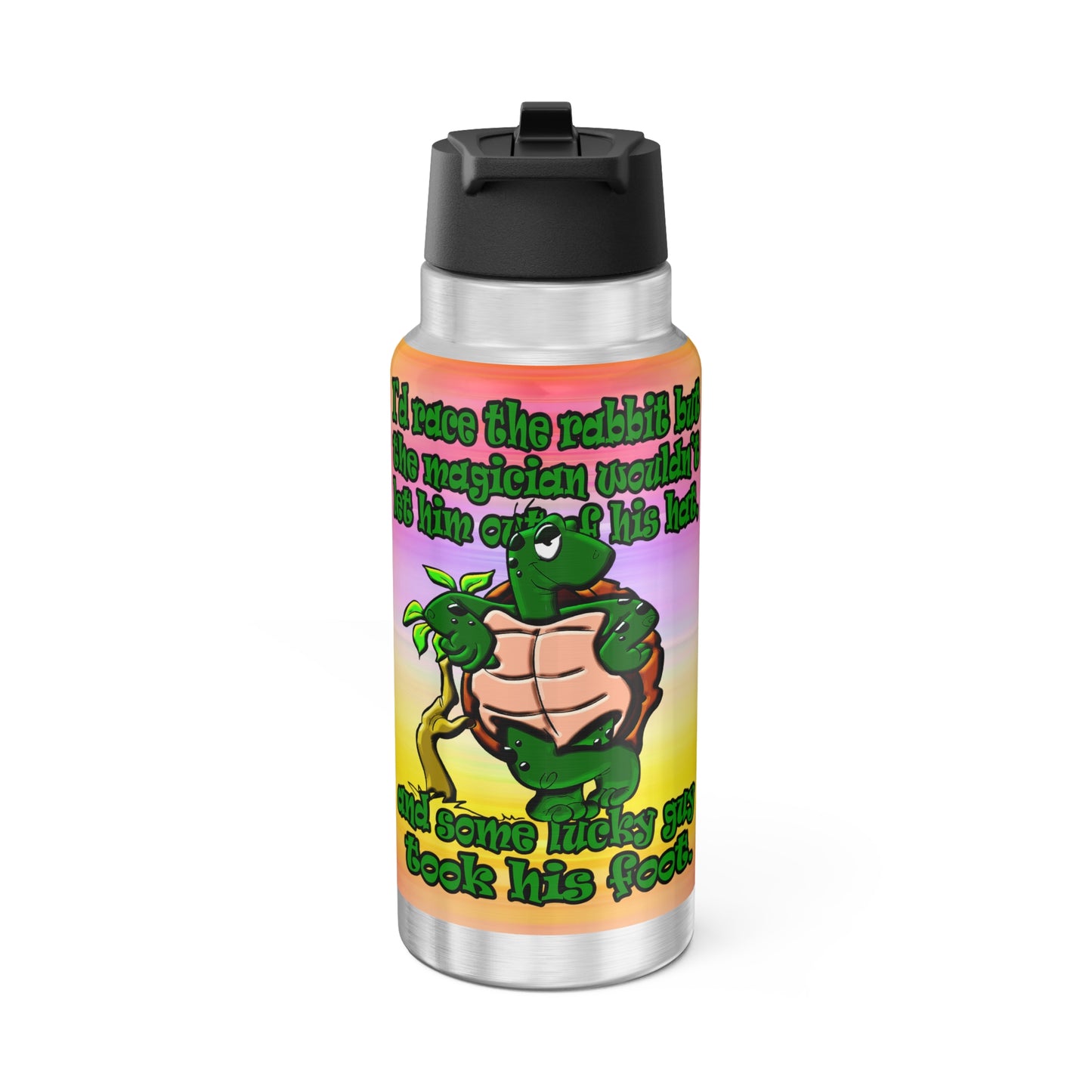 turtle race - Gator Tumbler, 32oz  (color blur)