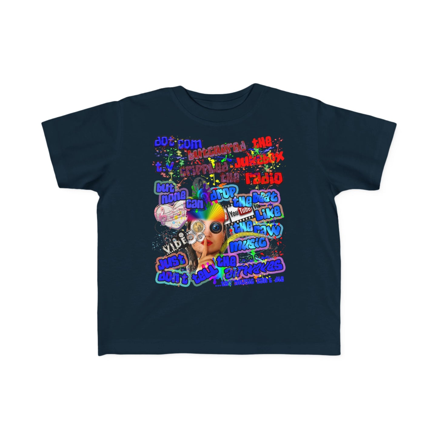 drop the beat - Toddler's Fine Jersey Tee
