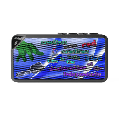 declaration of the independents - Jabba Bluetooth Speaker (blue-white wave)