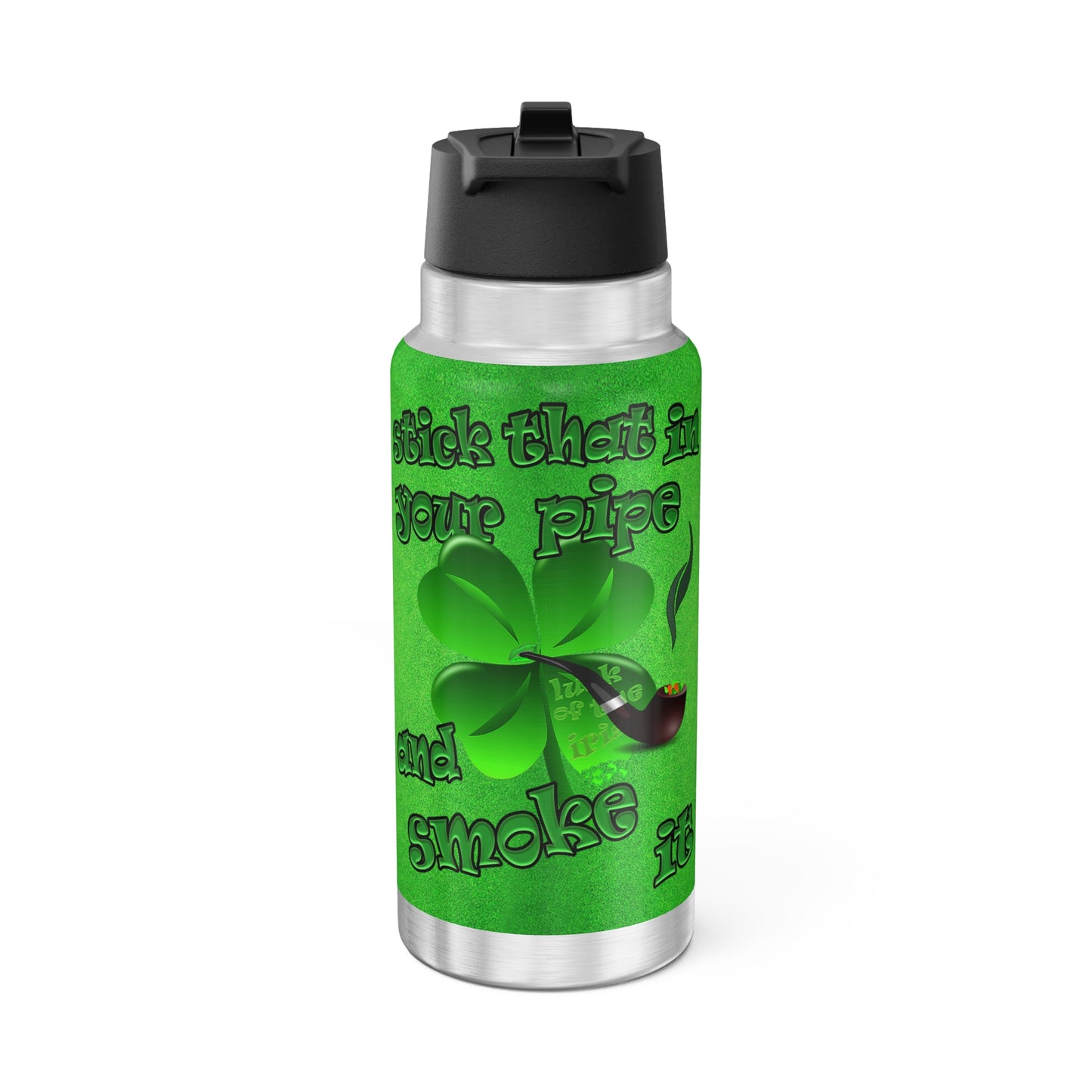 celtics logo - Gator Tumbler, 32oz  (green turf)
