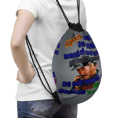 high noon - Drawstring Bag (grey-light grey)