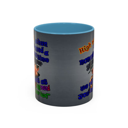 high noon - Accent Mug (grey-light grey)