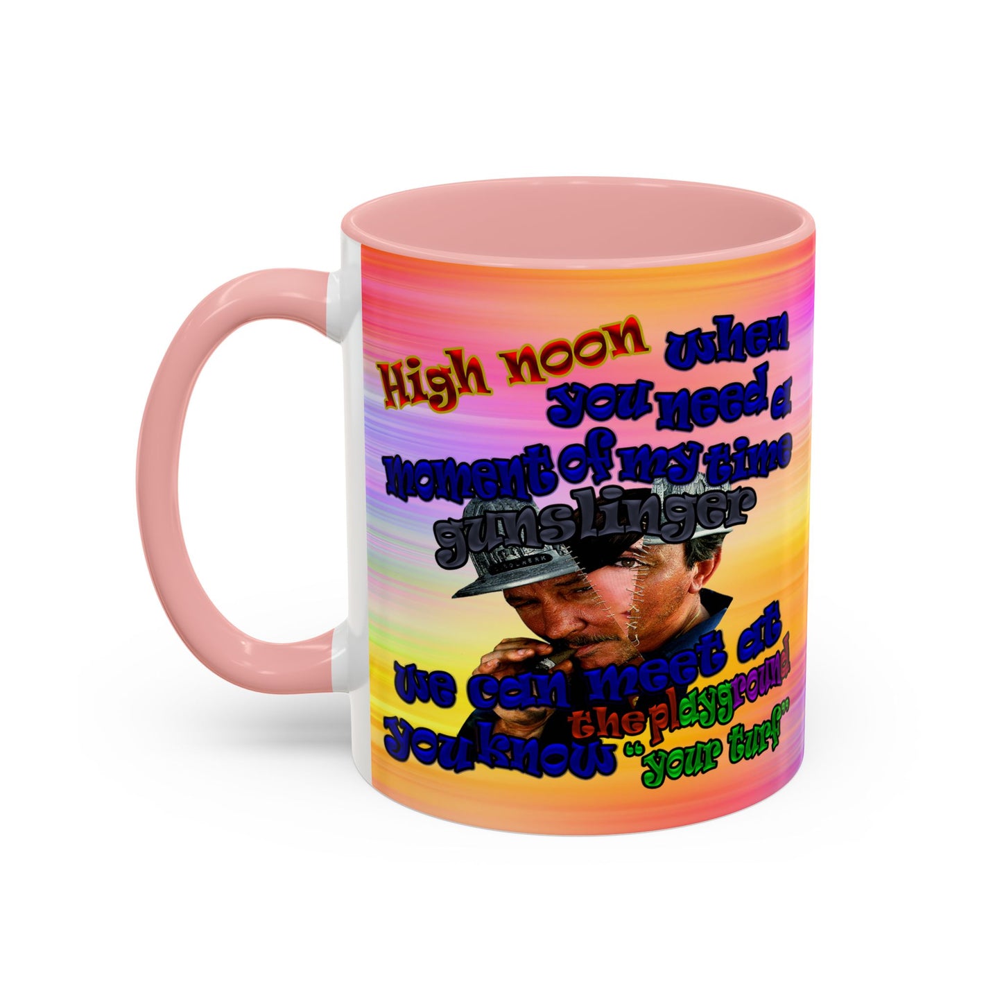 high noon - Accent Mug (color blur)