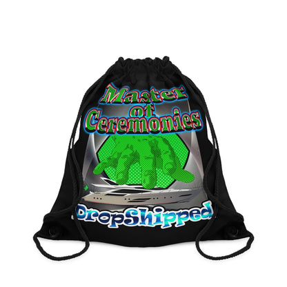logo - Drawstring Bag (black)